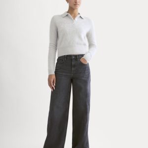 Paneled Ultra Wide-Leg Jean | Twilight