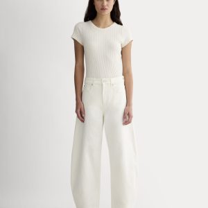 The Way-High? Curve Jean | Calico Ecru | 27 Inseam