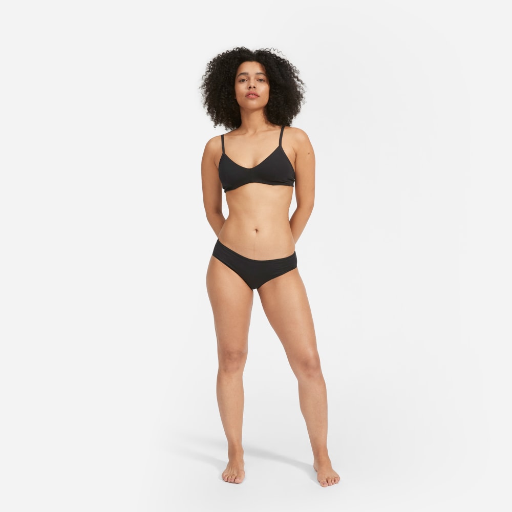 The Cotton Bralette | Black - Image 2