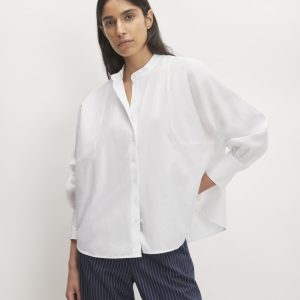 The Oversized Raglan Shirt | White