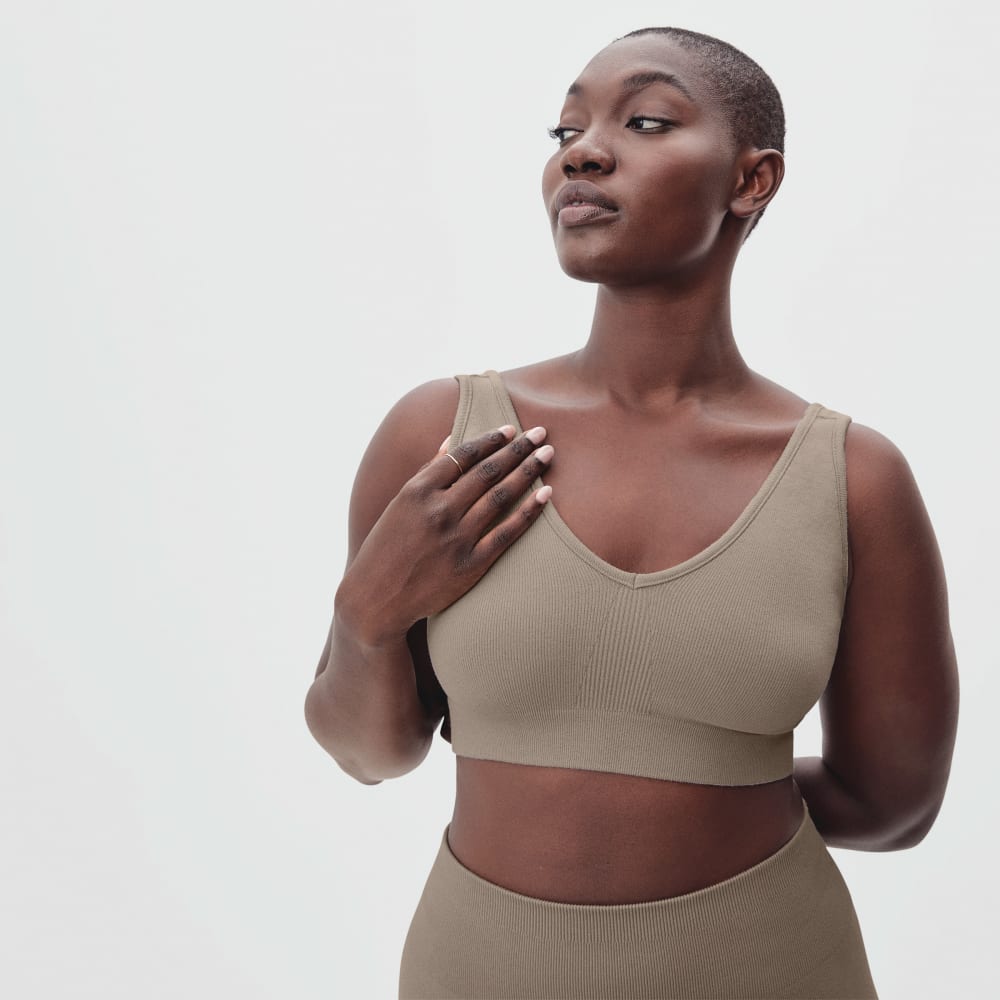 The Seamless Bra | Burnt Sugar - Image 3
