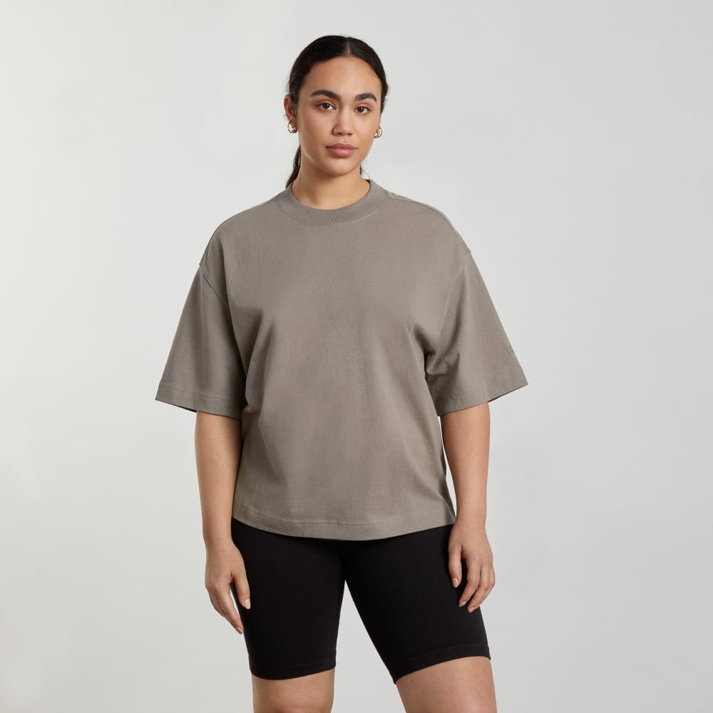 The Premium Weight Relaxed Tee | Clay - Image 2
