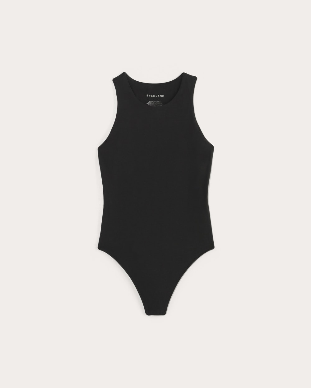 The Cutaway Tank Bodysuit | Black | Thong - Image 2