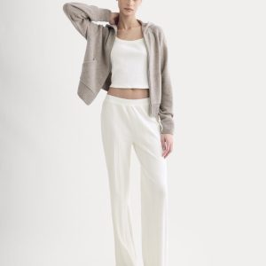 Lounge Rib Pant | Bone