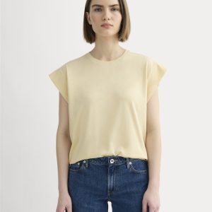 The Muscle Tee in Essential Cotton | Banana Crepe