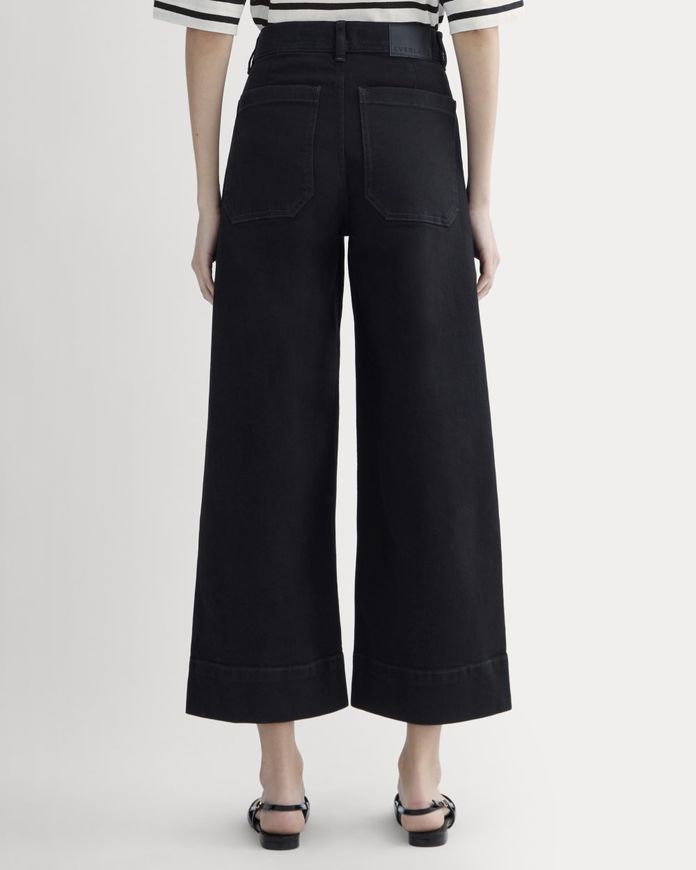 The Mariner Cropped Jean | Black - Image 5