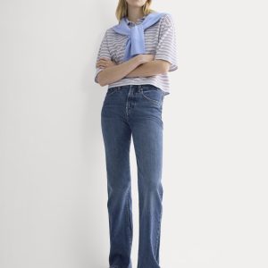 High-Rise Slim Bootcut Jean | Dark Indigo