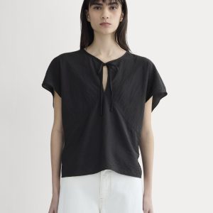 The Keyhole Top | Black