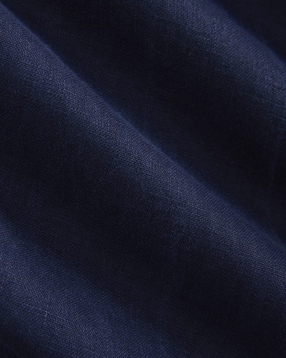 The Drawstring Pant in Linen | Navy - Image 6