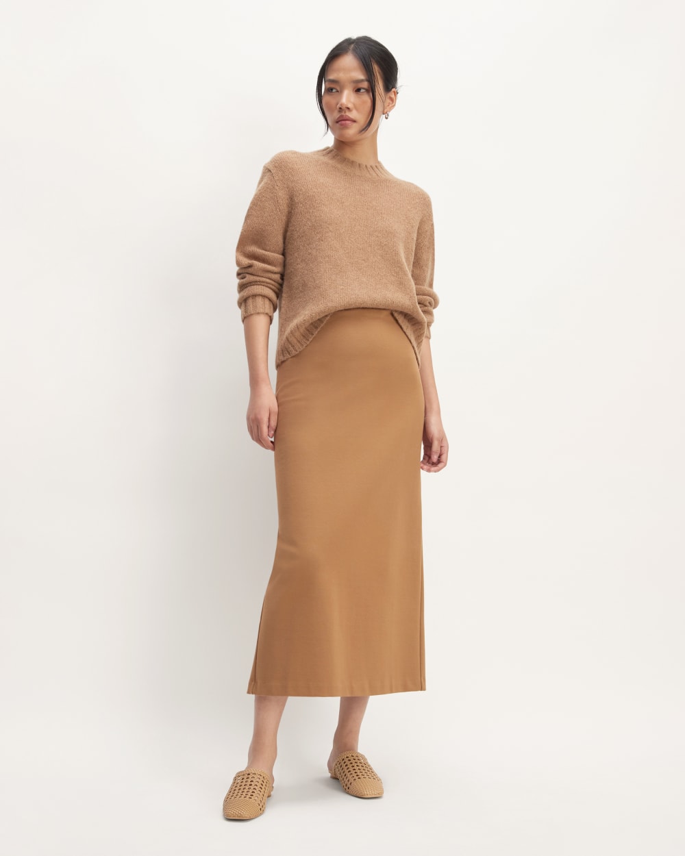The Day Mule | Light Taupe Woven - Image 3