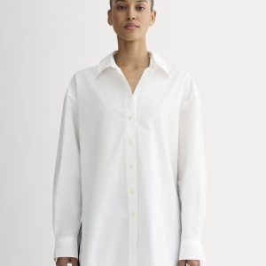 The Boyfriend Shirt in Ultrasoft Cotton | White
