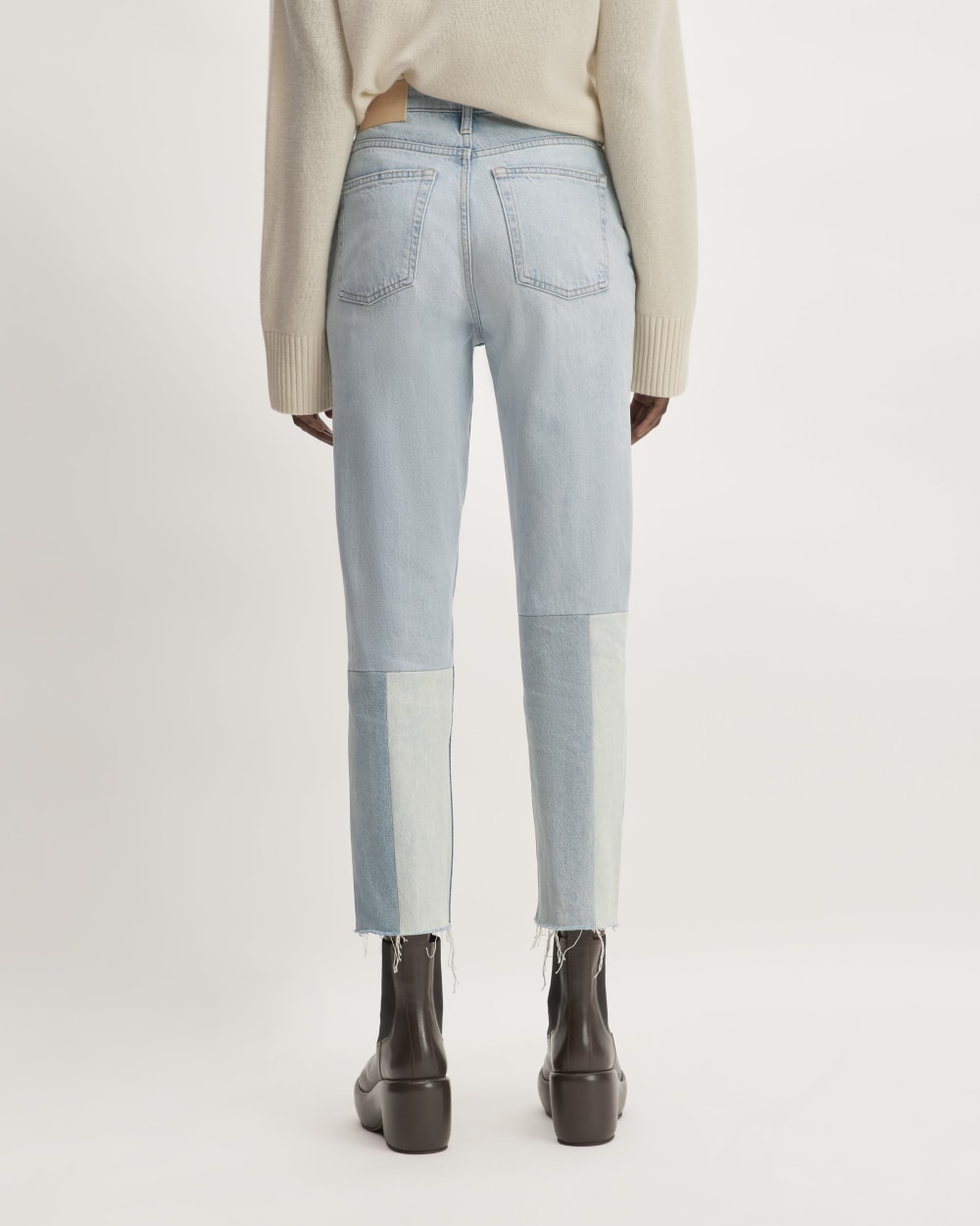 The '90s Cheeky® Mended Jean | Patched Indigo | 28.5 Inseam - Image 6