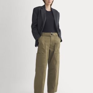 Utility Straight-Leg Cargo Pant | Olive