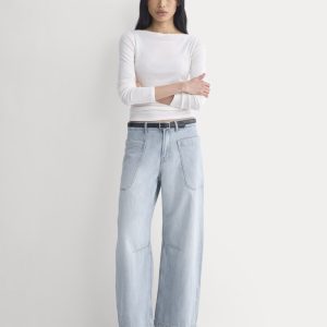 The Gardener Pull-On Jean | Light Vintage Indigo