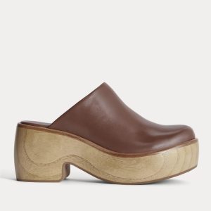 The Wooden Puffa Clog | Rum