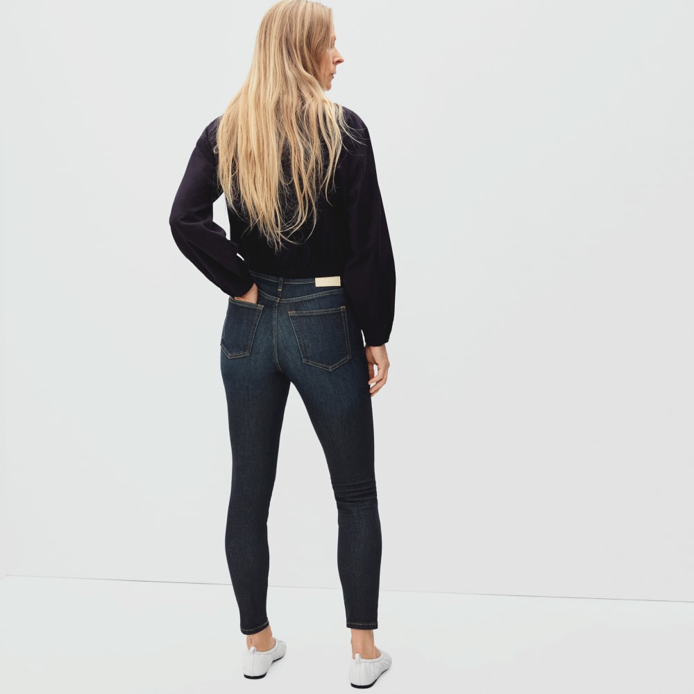 The Authentic Stretch High-Rise Skinny | Deep Indigo | 28.5 Inseam - Image 13