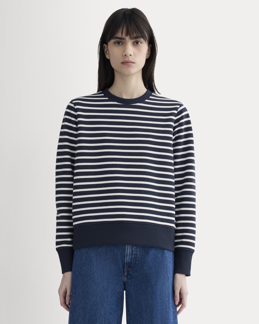 The Off-Duty Terry Crew | Navy / Bone
