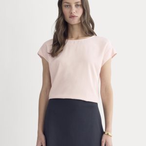 The Muscle Top in Butterlite | Soft Rose