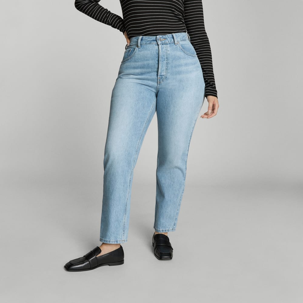 The '90s Cheeky Hourglass Jean | Vintage Sunbleached Blue | 28.5 Inseam - Image 3