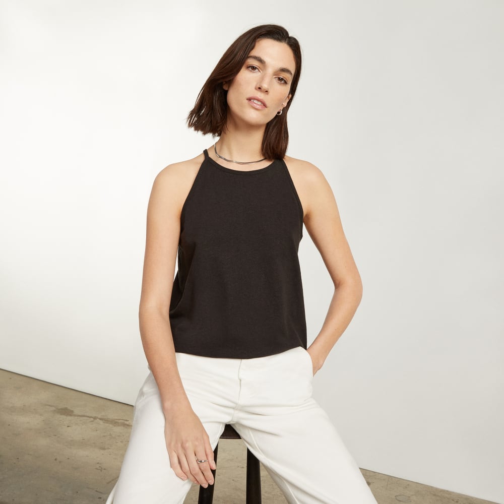 The Hemp Cutaway Tank | Black - Image 6