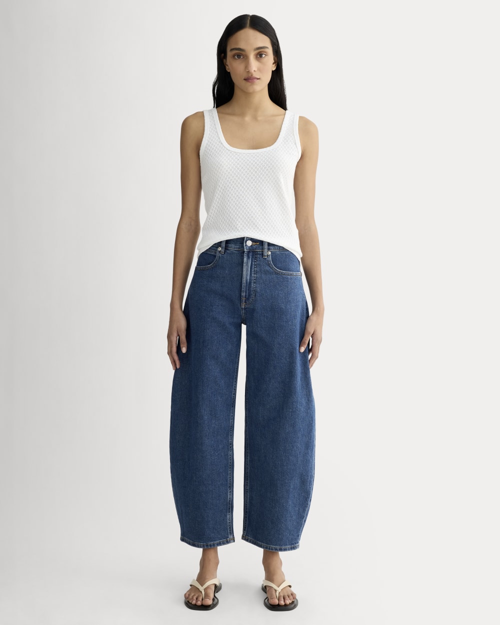 The Pointelle Cami | White - Image 3