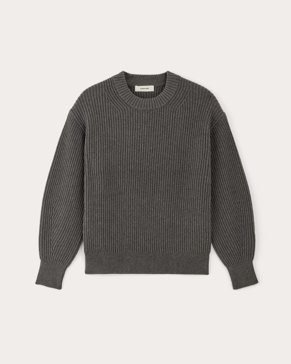 The Cocoon Crew in Everyday Cotton | Heathered Charcoal - Image 2