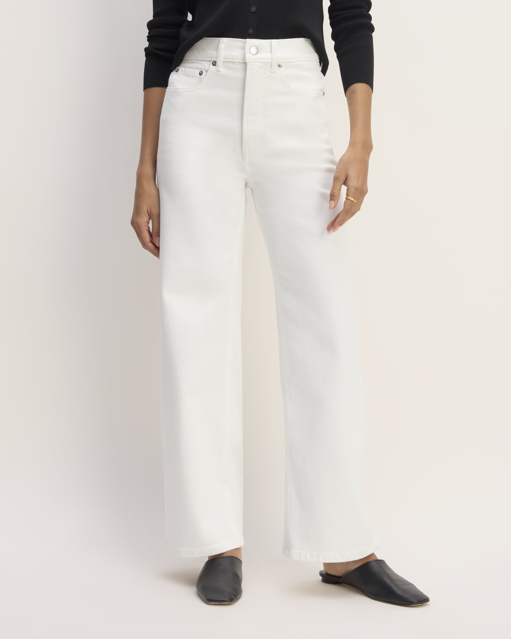 The Way-High® Sailor Jean | Bright White | 27.5 Inseam - Image 3