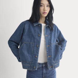 Denim Chore Jacket | Mid Indigo