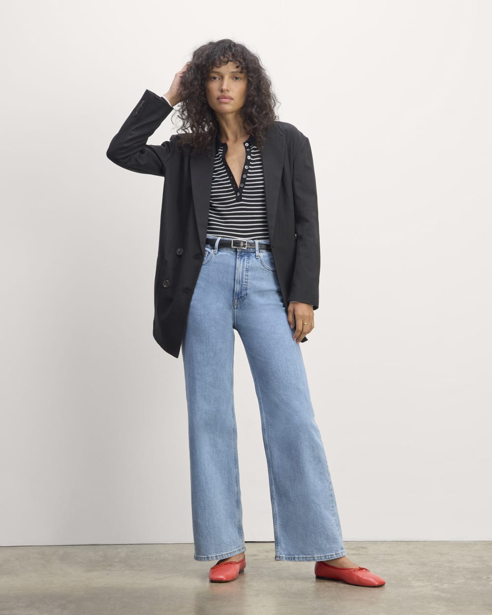 The Way-High® Sailor Jean | Shallow Beach | 27.5 Inseam