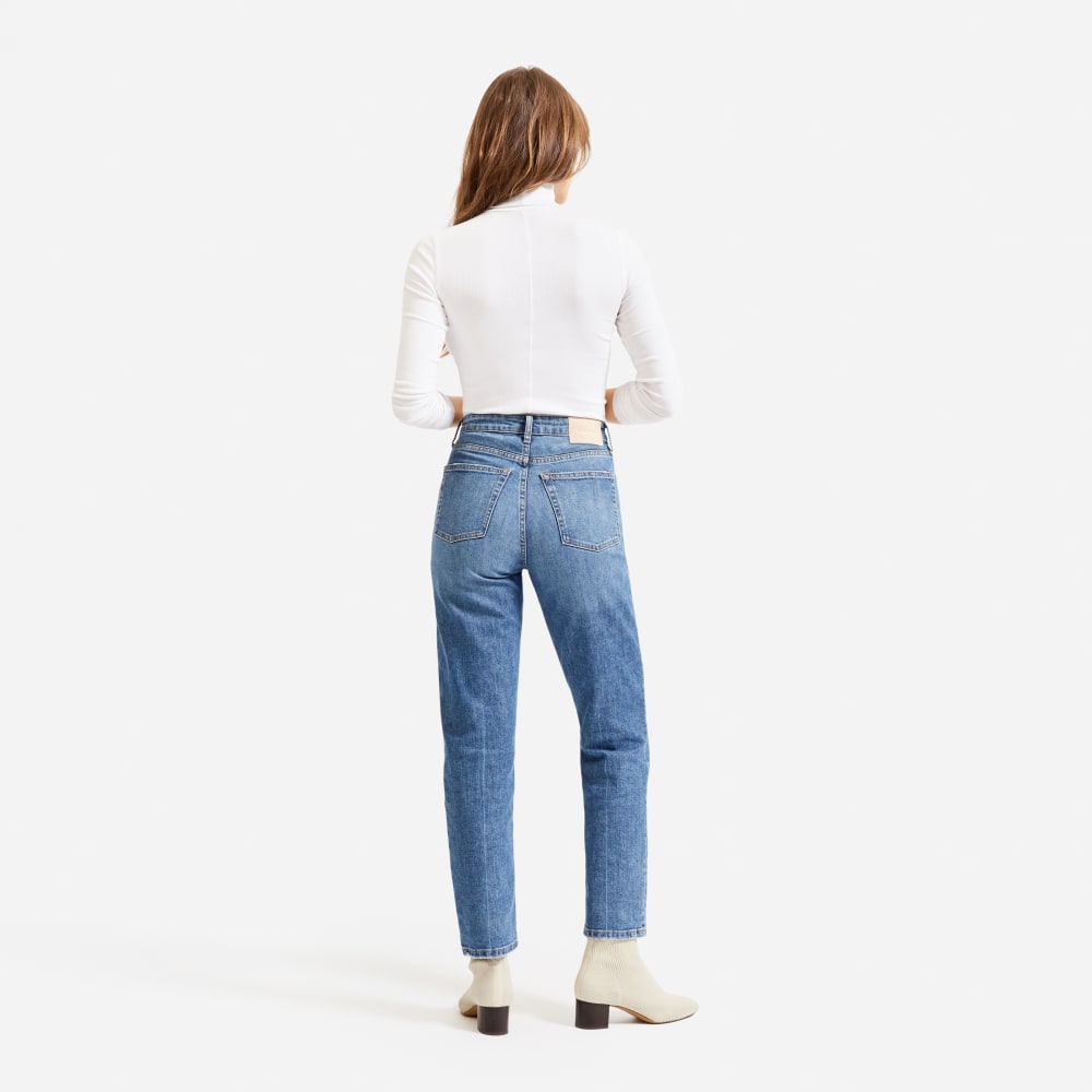 The Super-Straight Jean | Medium Blue Wash | Ankle - Image 15