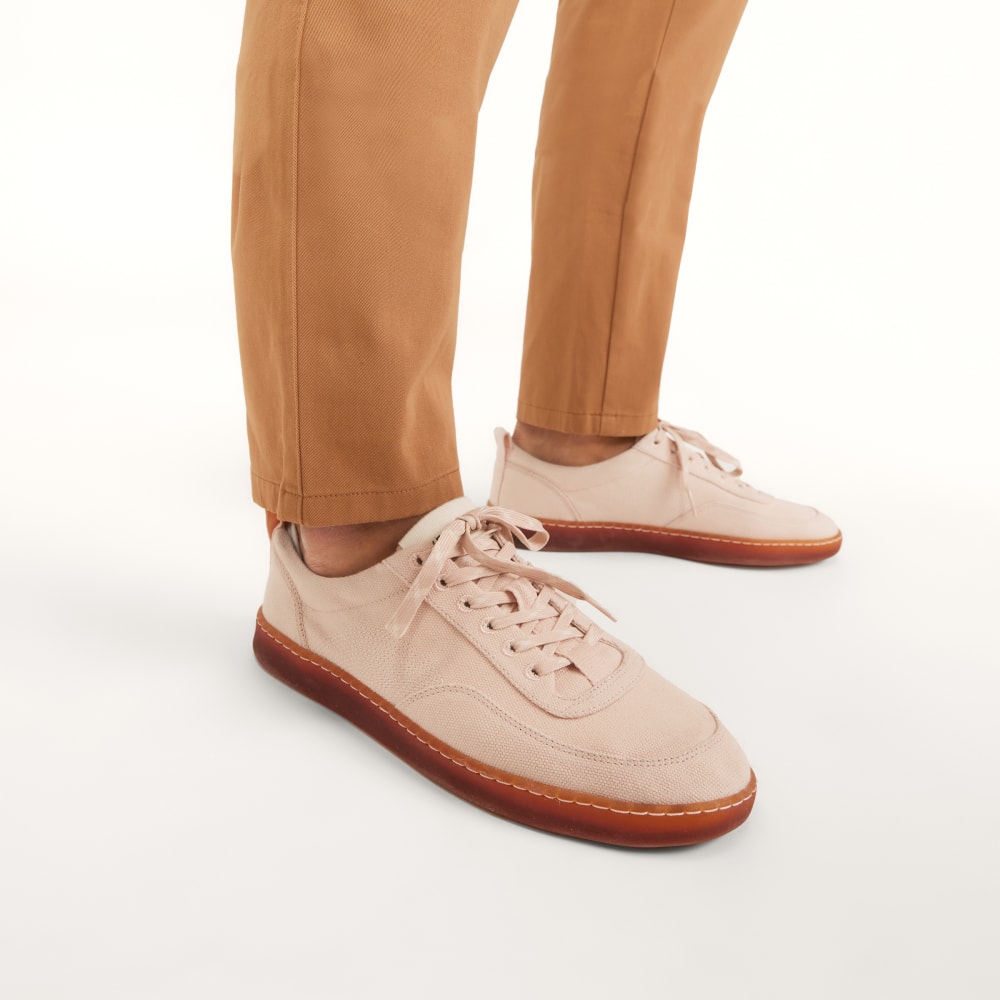 The Tread-Bare Sneaker | Pale Pink - Image 2