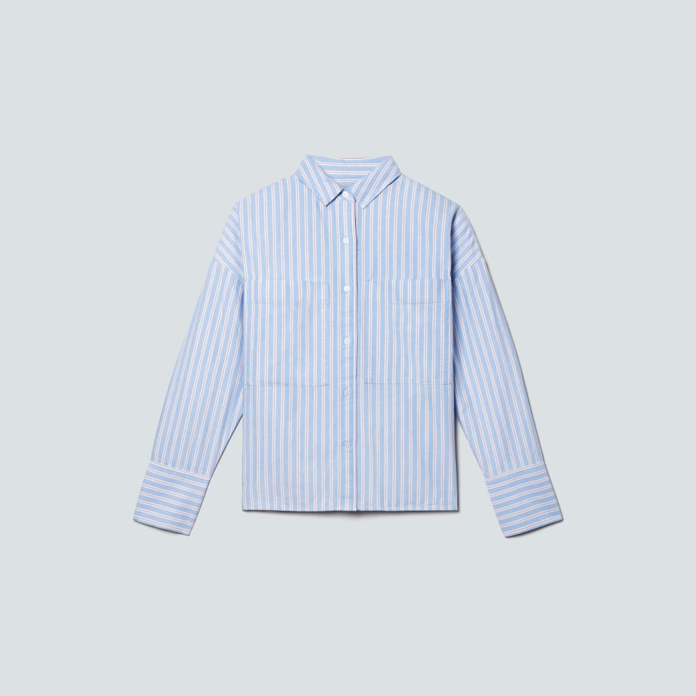 The Boxy Oxford | Sky / White