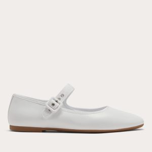 The Day Buckle Mary Jane | White