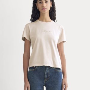 Everlane x The Laufey Foundation Box-Cut Tee | Pale Peony