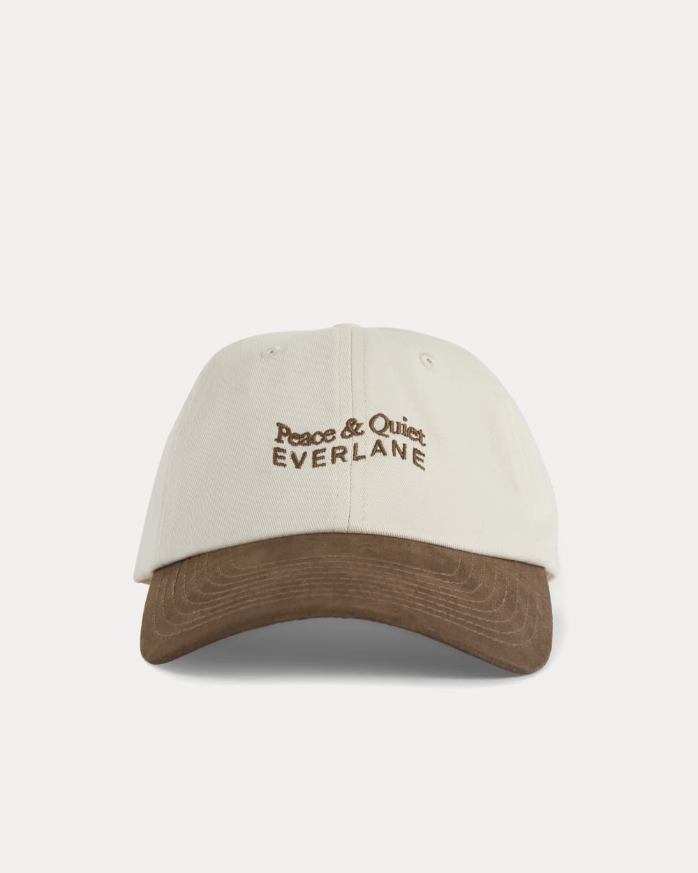 Everlane x Peace & Quiet Baseball Hat | Bone - Image 2