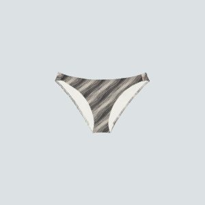 The Bikini Bottom | Black / Canvas