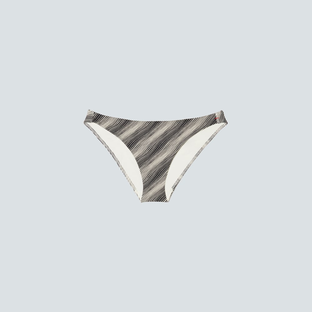 The Bikini Bottom | Black / Canvas