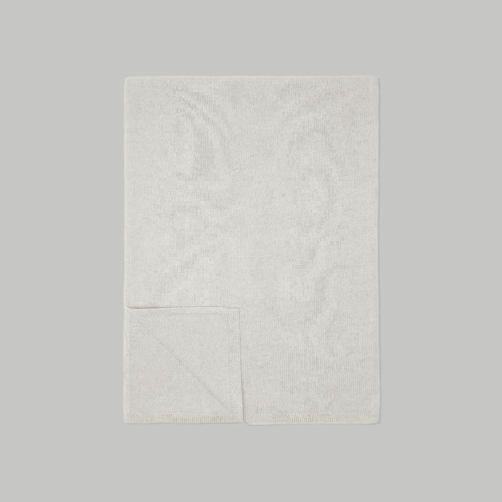 The Cashmere Scarf | Light Heather Grey - Image 2