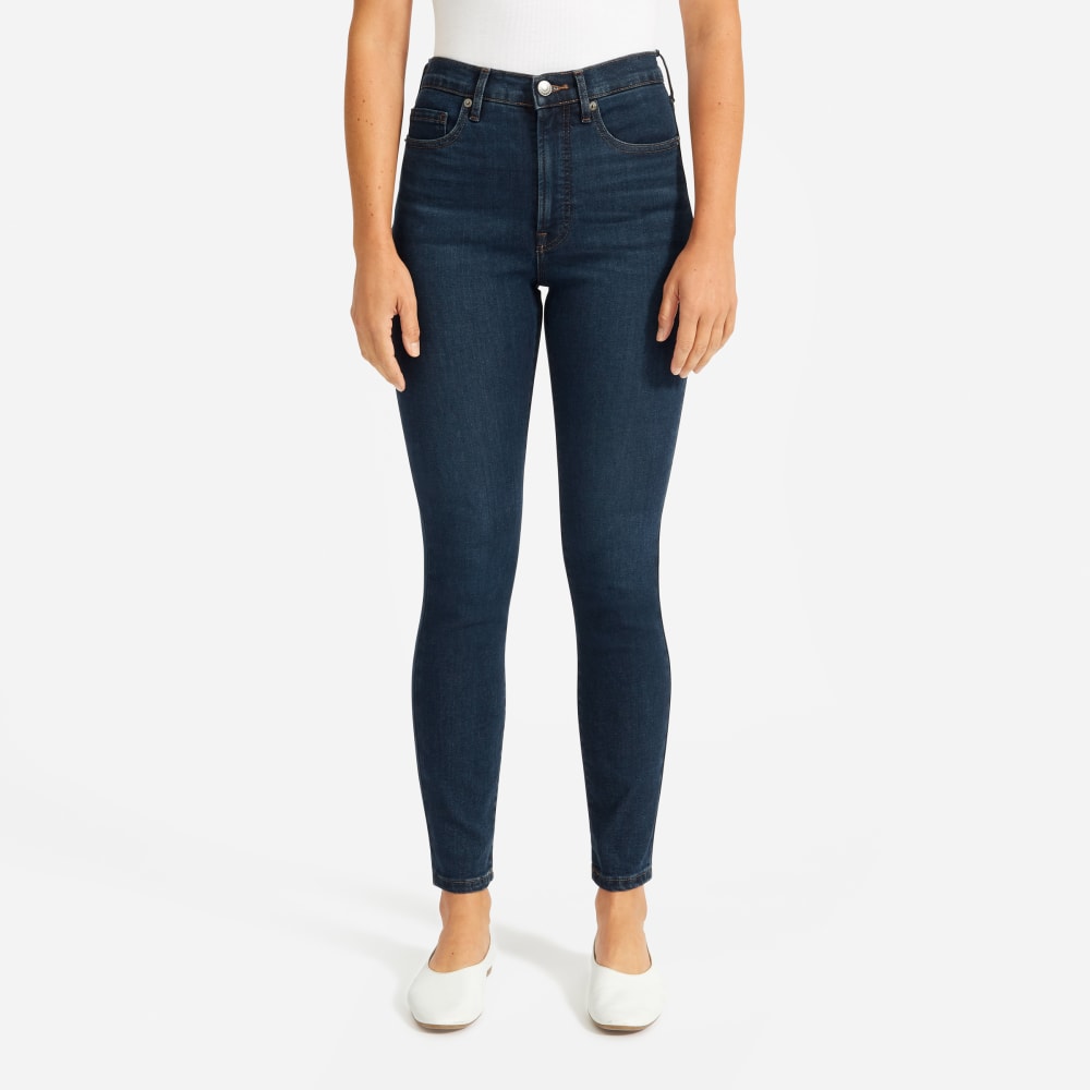 The Authentic Stretch High-Rise Skinny | Deep Indigo | 26.5 Inseam - Image 10