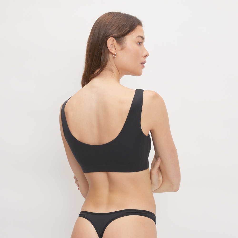The Cotton Thong | Black - Image 3