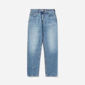 The Super-Straight Jean | Medium Blue Wash | Regular