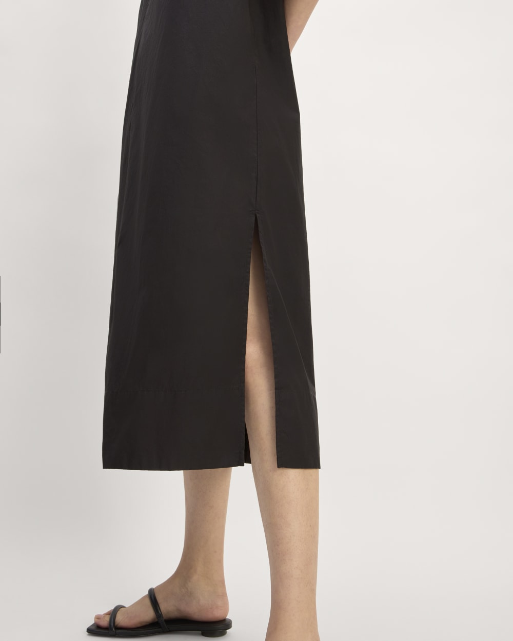 The Supima? Puff-Sleeve Dress | Black - Image 5