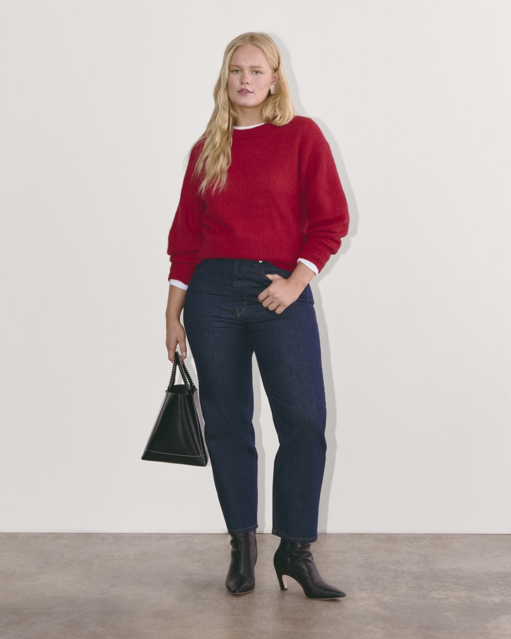 The Cocoon Crew in Alpaca | Berry Red - Image 4