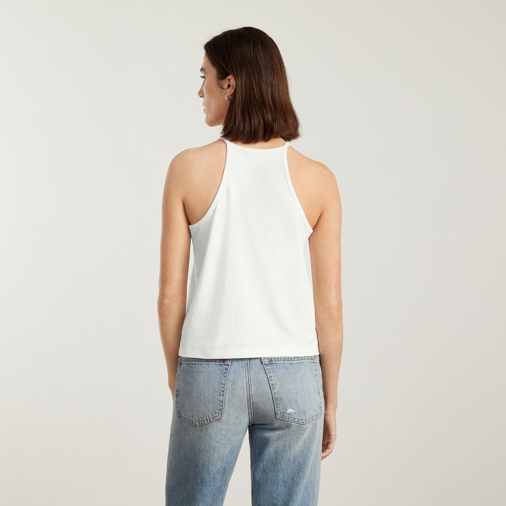 The Hemp Cutaway Tank | White - Image 3