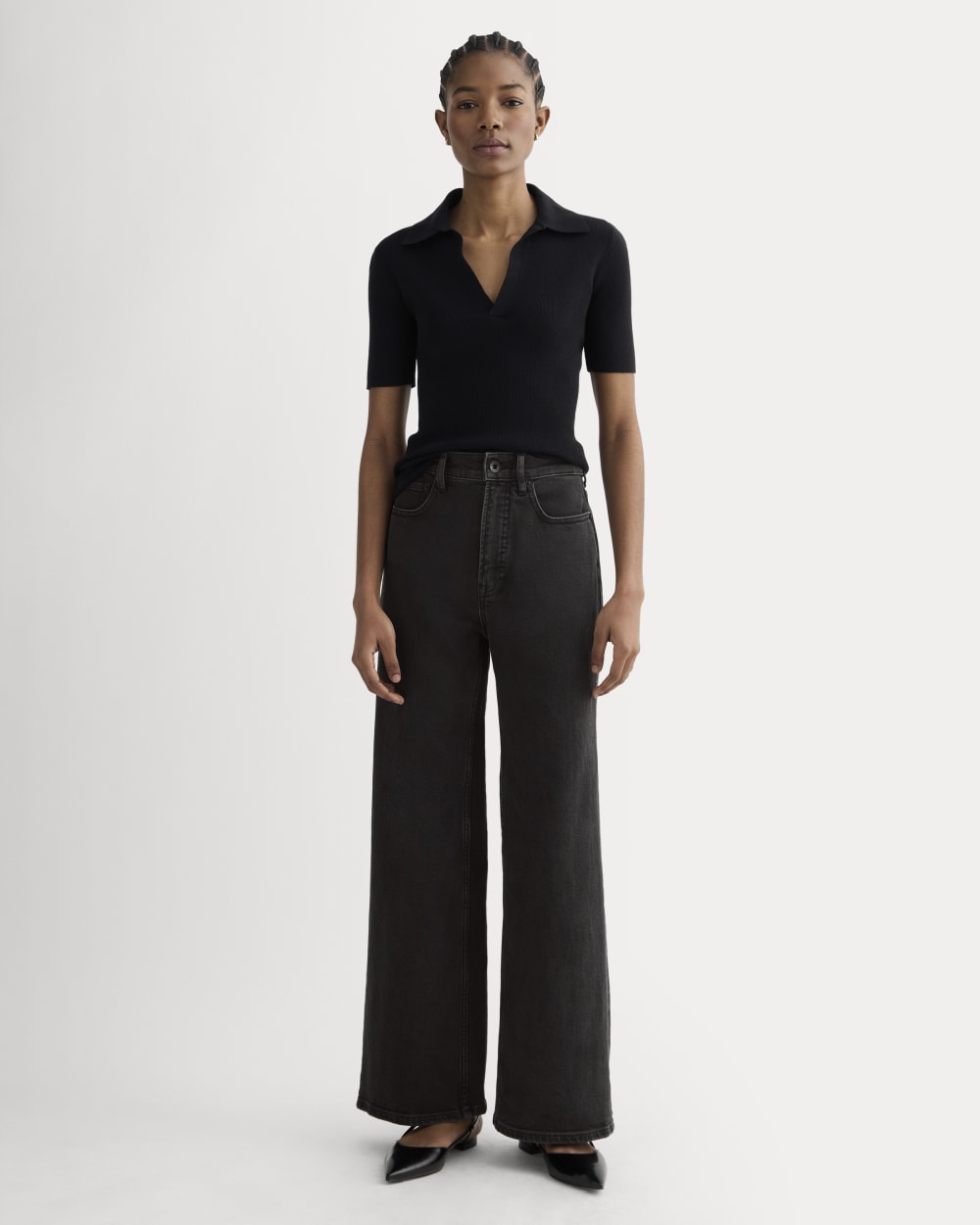 The Way-High? Sailor Jean 2.0 | Washed Black | 31.5 Inseam