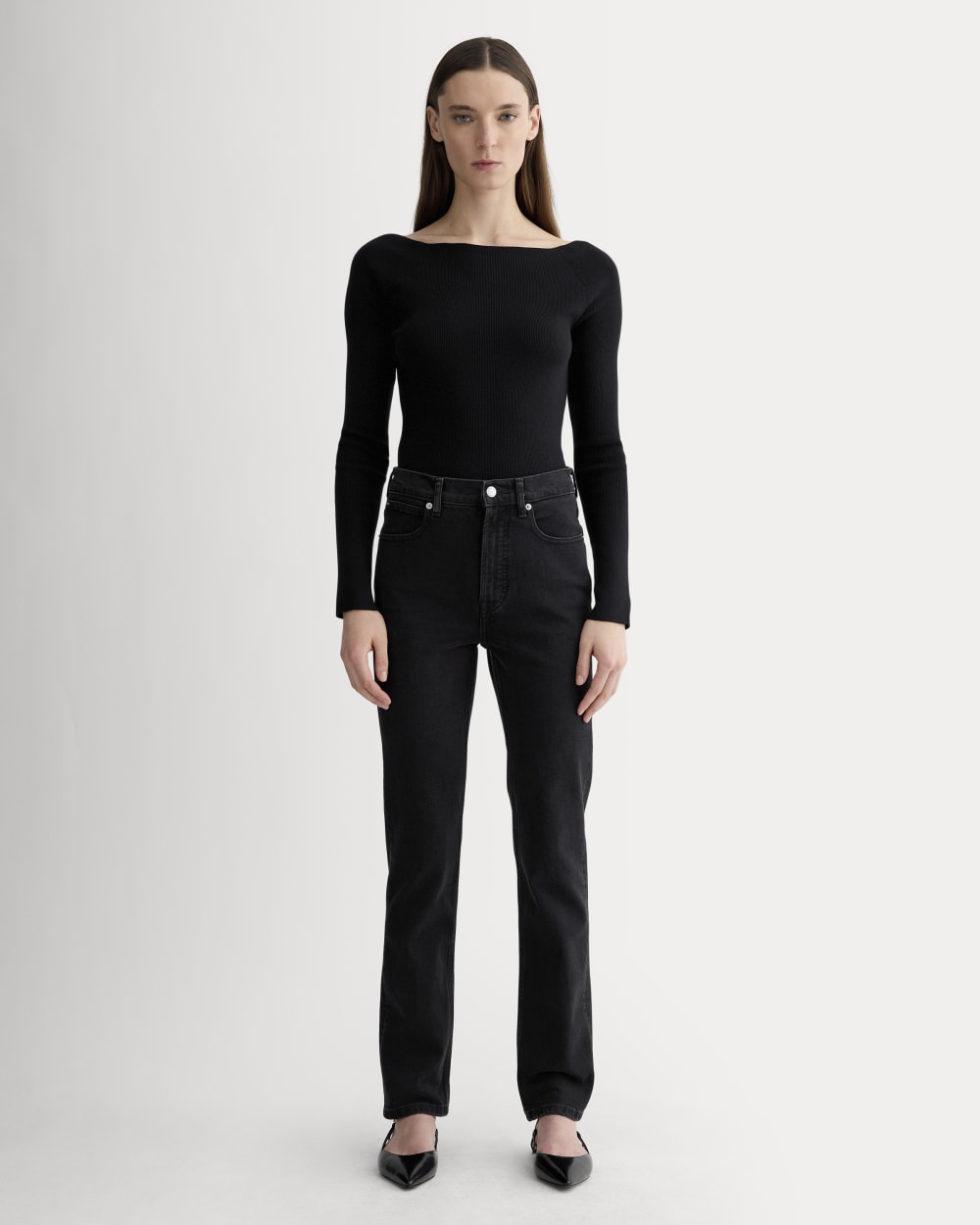 The Way-High® Slim Jean | Coal | 31 Inseam