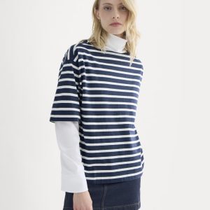 Mariner Tee | Navy / Bone