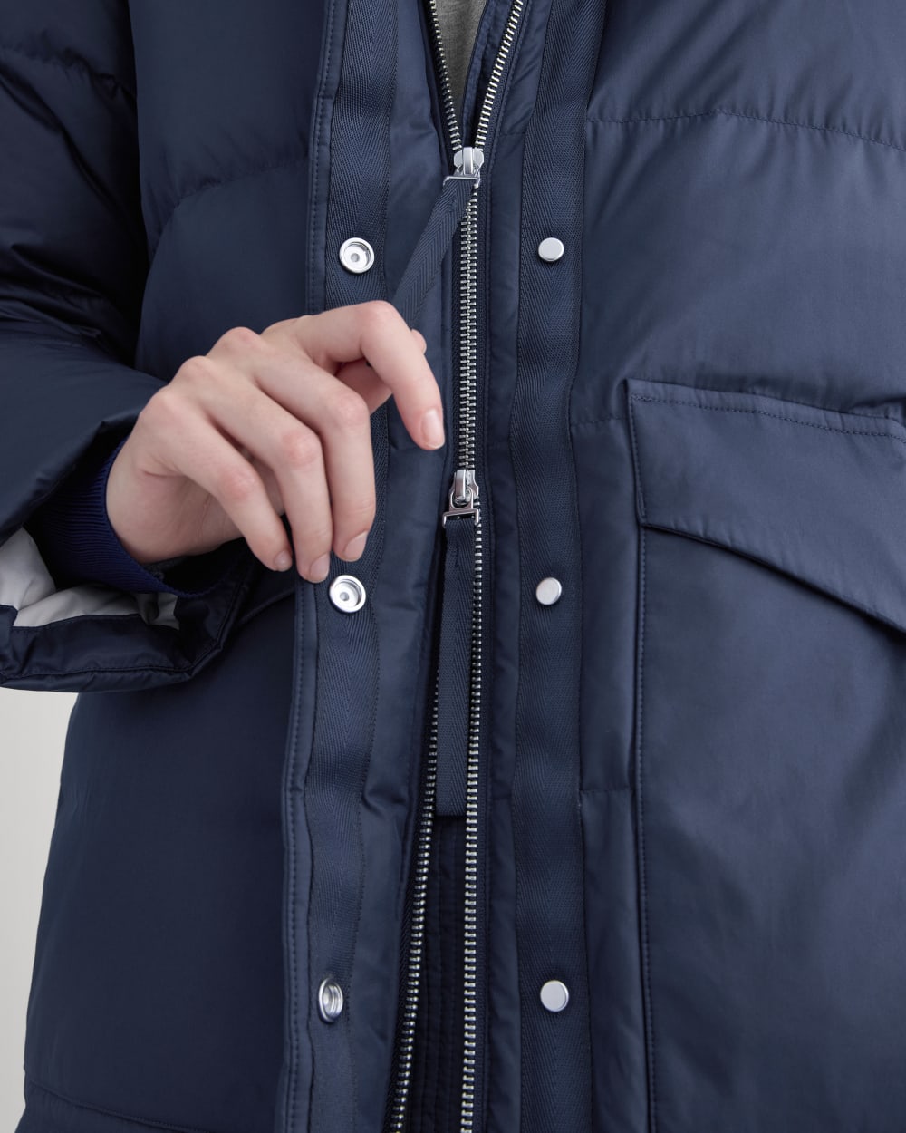 The EverPuff??Long | Navy - Image 5