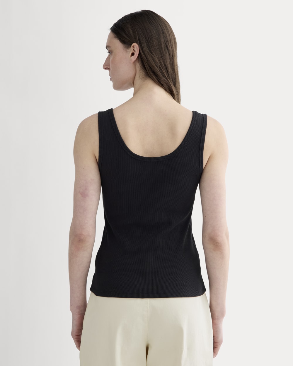 The Selfie Henley Tank | Black - Image 5