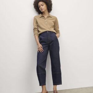 The Utility Barrel Jean | Pure Blue | Regular